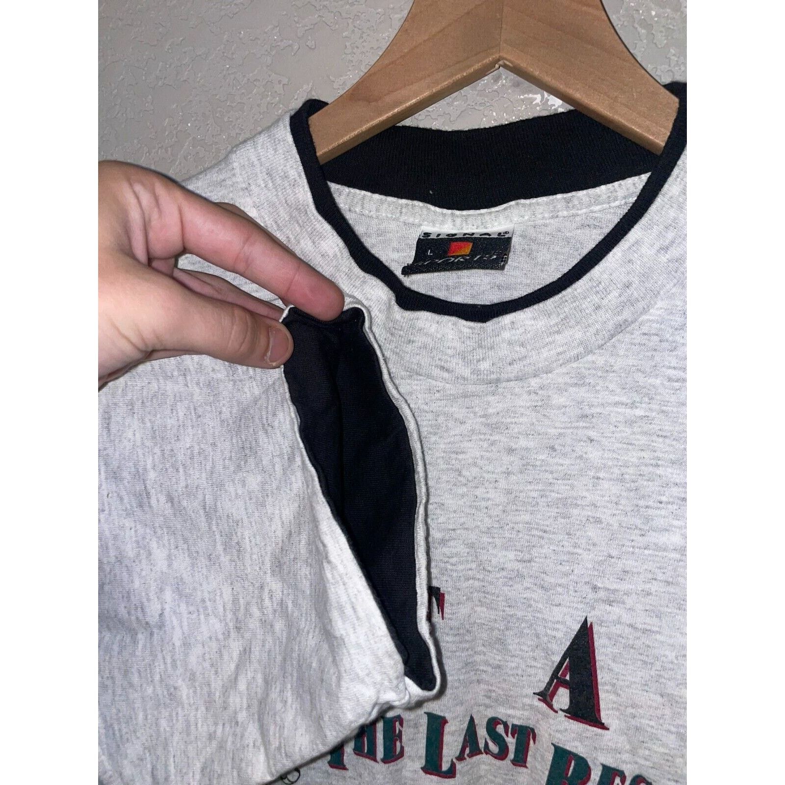 Vintage Vintage Test Print Shirt UT Utah Zenzi's Lone Ski Tee 90s L Size US L / EU 52-54 / 3 - 8 Thumbnail