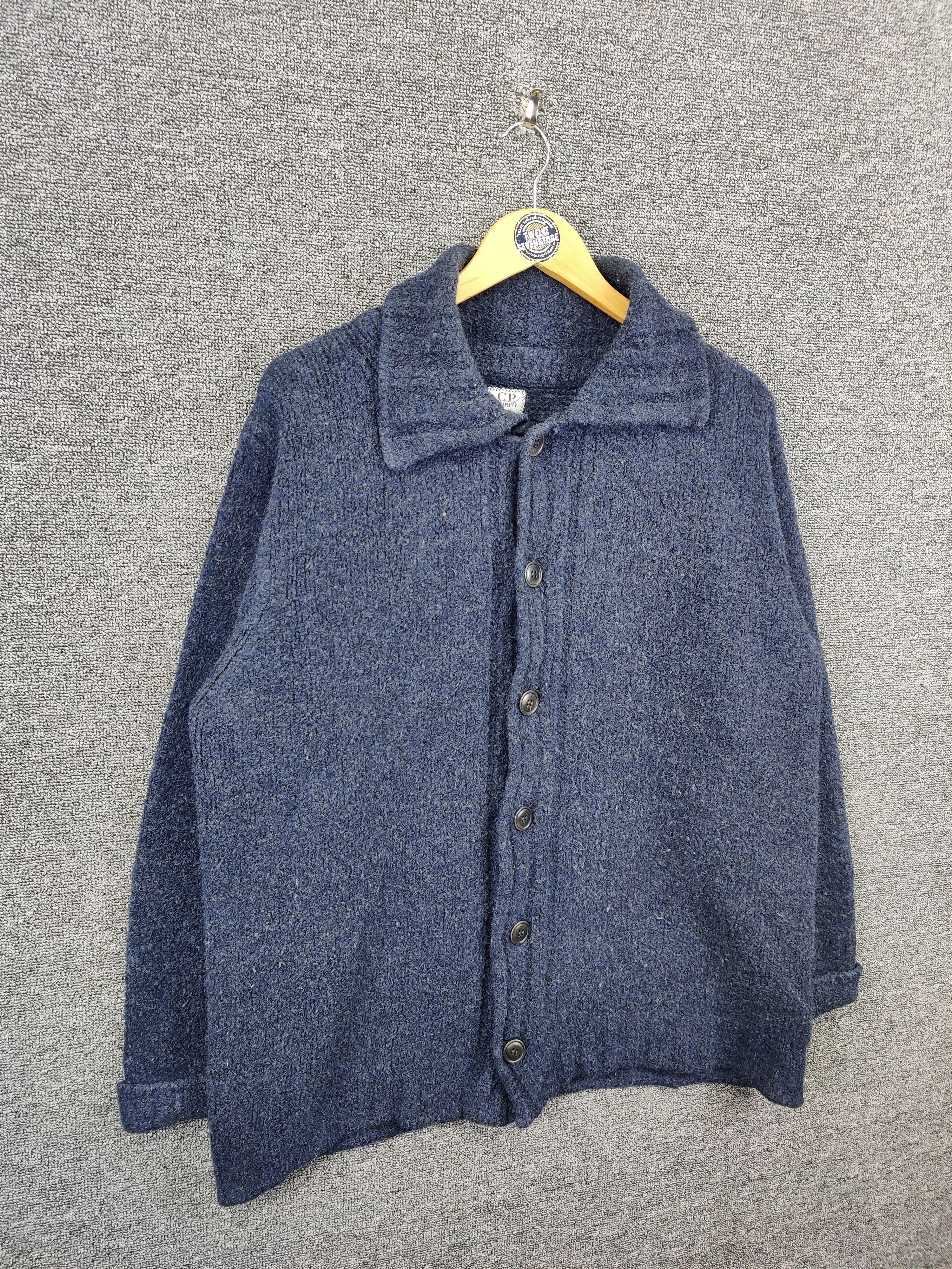 C.P. Company Vintage C.P. Company Wool Button Ups Jacket Size US L / EU 52-54 / 3 - 5 Thumbnail