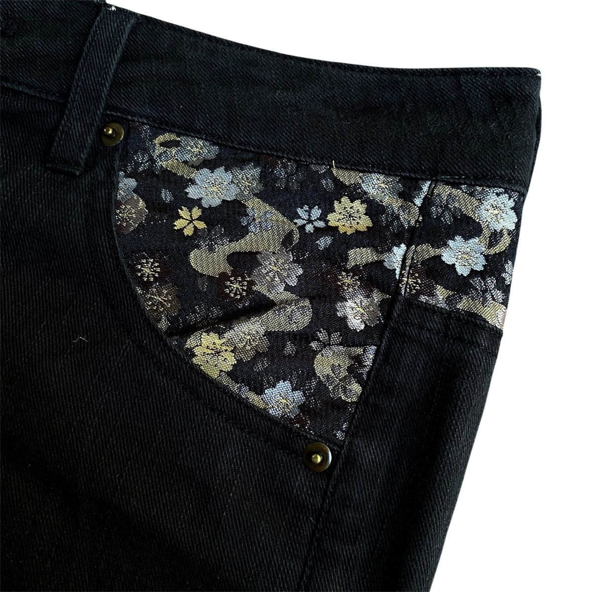 JNCO × Kamakura × Southpole Rare Vintage Japanese Denim Karakuri tamashi Sukajan Jeans Size US 34 / EU 50 - 6 Thumbnail