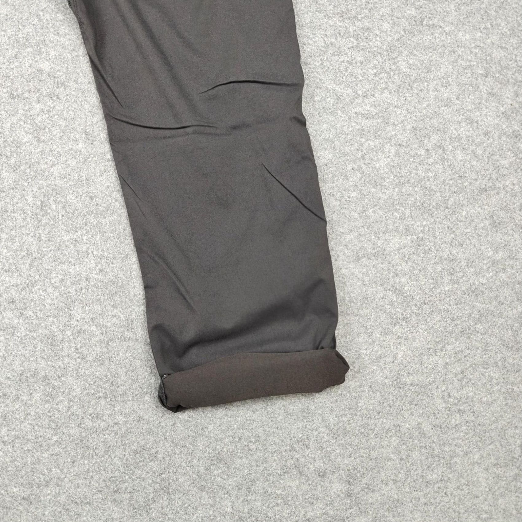 Prana Prana Pants Mens 35x32 Gray Nylon Stretch Cargo Outdoor Hiking Snap Leg Travel - Pre-owned - Excellent Size US 35 - 7 Thumbnail