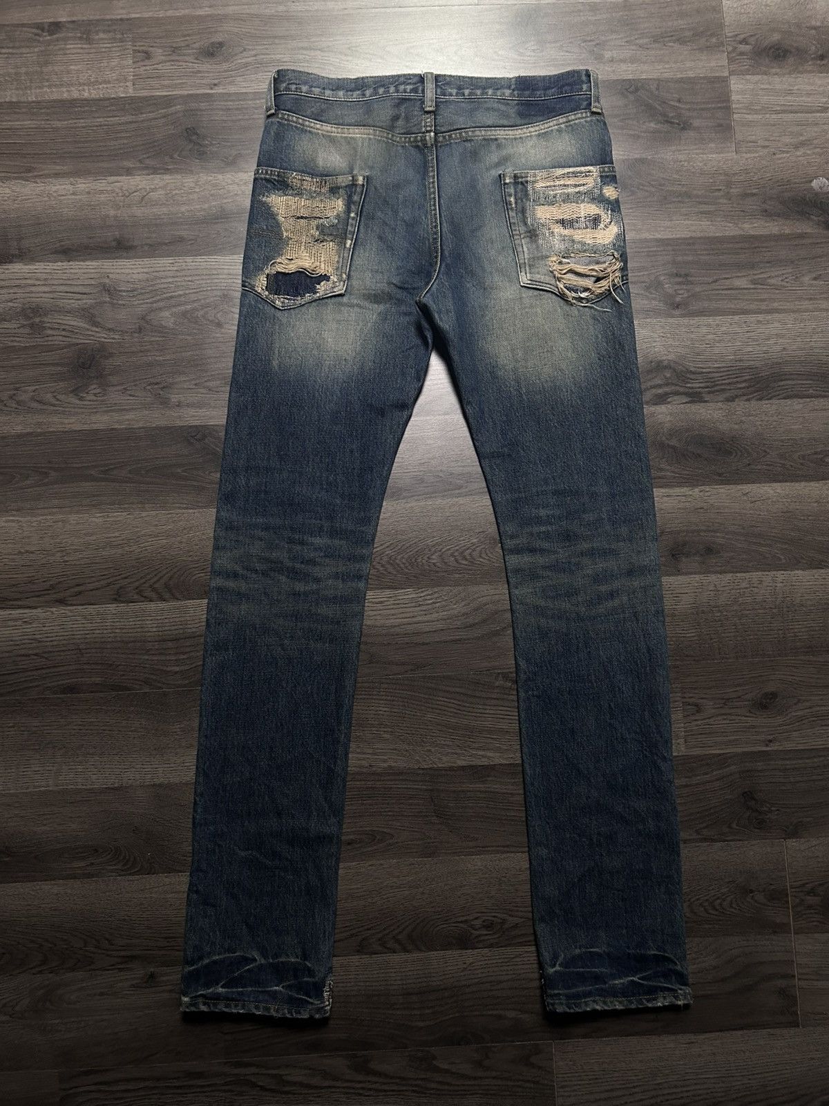 Undercover Undercover Arts & Crafts Skull denim Size US 30 / EU 46 - 4 Thumbnail