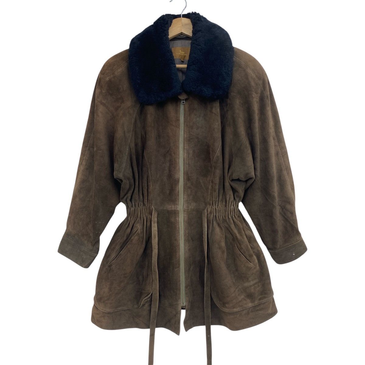 Lancel Lancel Paris Sheepskin Leather Parka Jacket Made in Japan Size M / US 6-8 / IT 42-44 - 1 Thumbnail