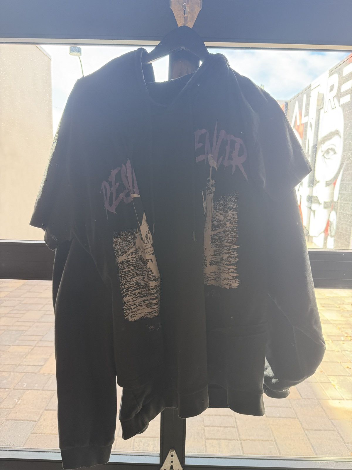 Raf Simons Raf Simons Resilencer Double Layered Hoodie Size US XS / EU 42 / 0 - 2 Thumbnail