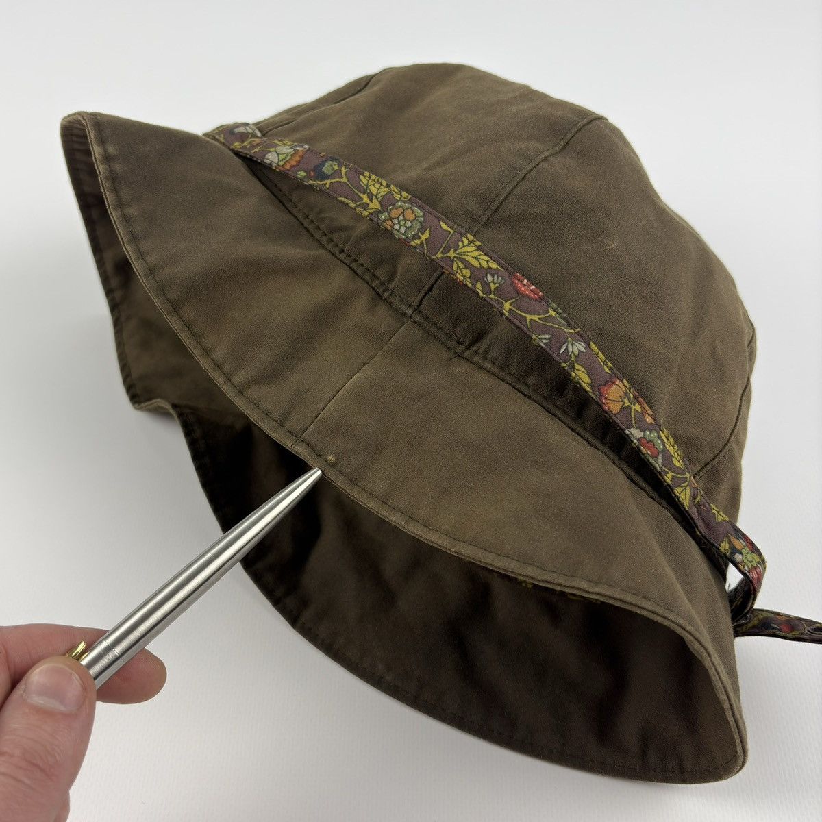 Barbour Vintage Barbour Wax Bucket Hat women Size ONE SIZE - 10 Thumbnail
