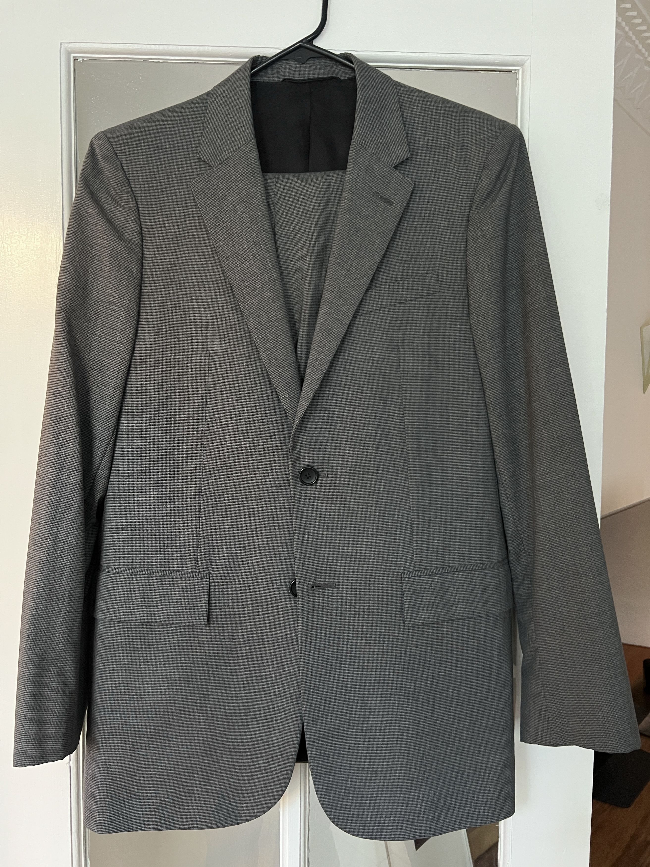 Balenciaga GREY SUIT Size 48R - 1 Thumbnail