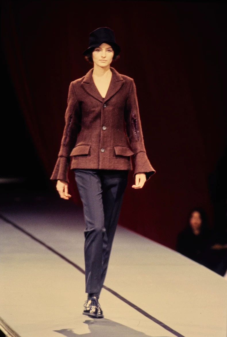 Yohji Yamamoto Yohji Yamamoto95AW Show Cut Jacket 2503-Nextarrow Size US S / EU 44-46 / 1 - 3 Thumbnail