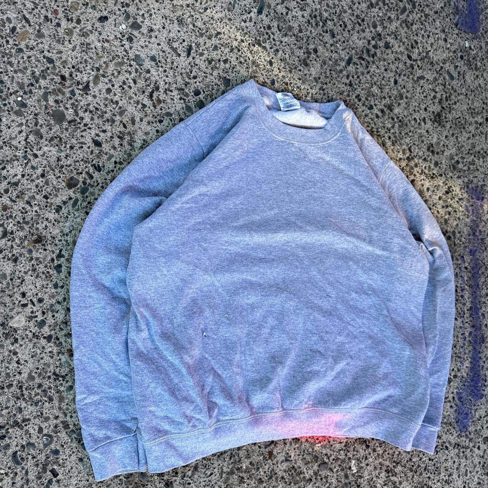 Gildan Women’s Gildan Grey Blank Crewneck – Size Large Size US L / EU 52-54 / 3 - 2 Thumbnail