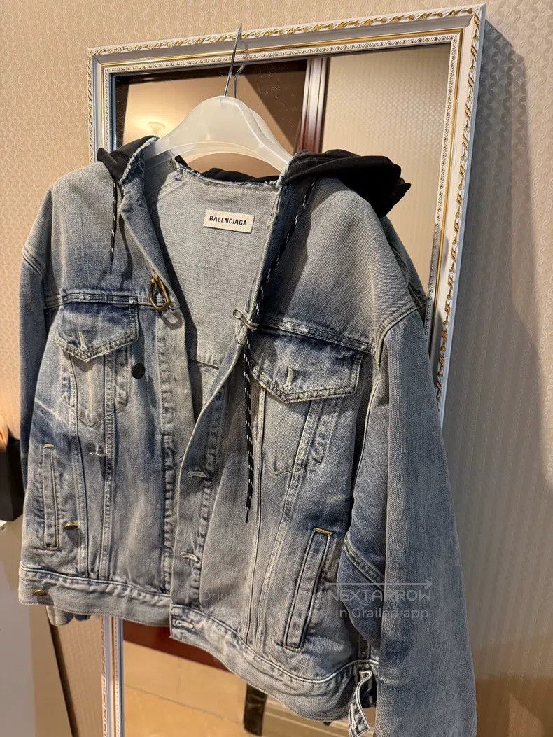 Balenciaga Balenciaga denim jacket Size XS / US 0-2 / IT 36-38 - 1 Thumbnail