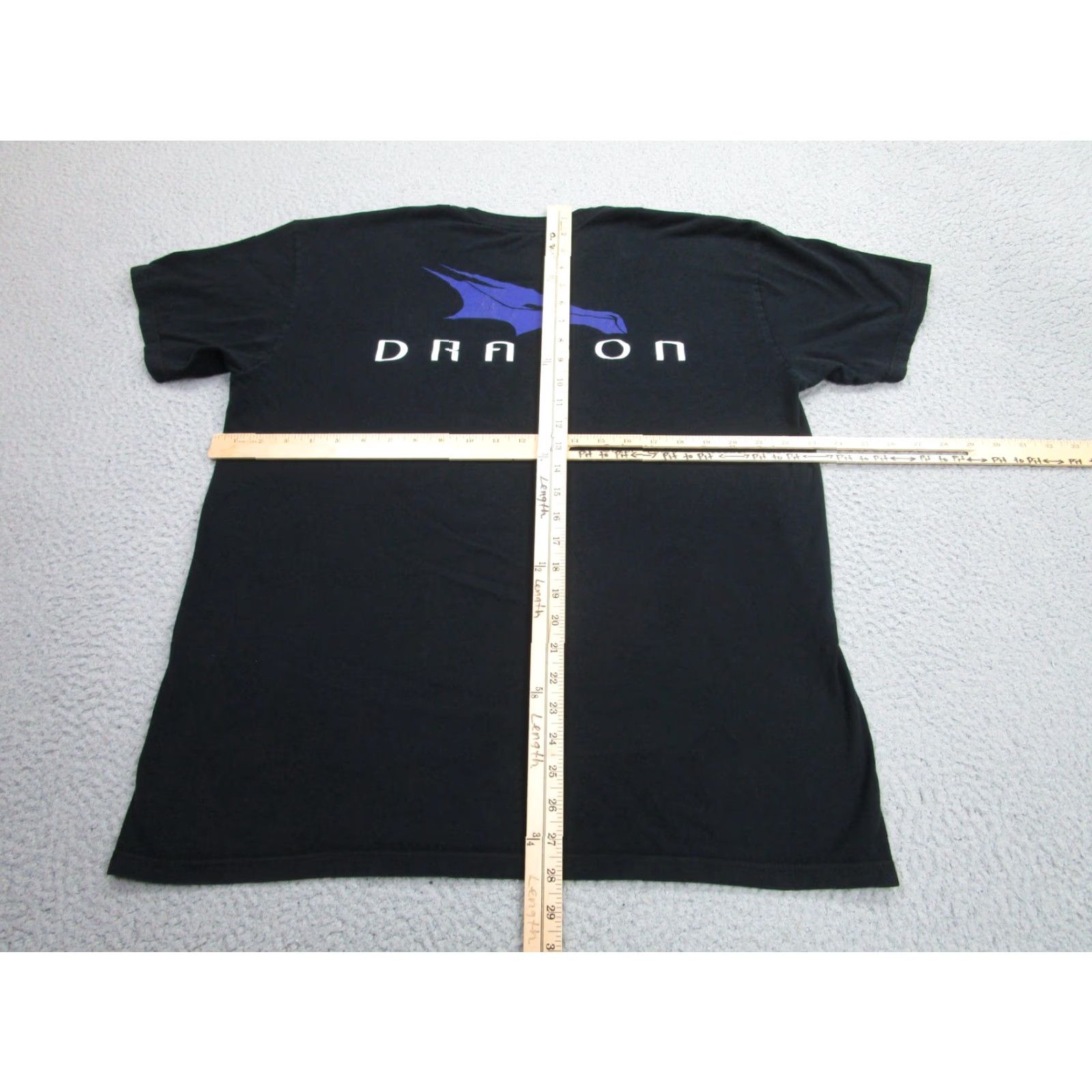 Vintage SpaceX Dragon Shirt Mens XL Black Crewneck Space Capsule Graphic T-Shirt Tee Size US XL / EU 56 / 4 - 7 Thumbnail