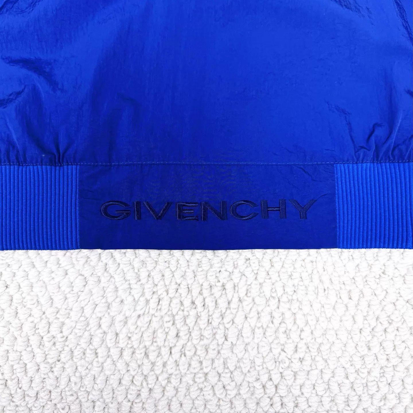 Givenchy Givenchy Blue 4G Double-Zip SideStripe Hooded Jkt Size US M / EU 48-50 / 2 - 4 Thumbnail