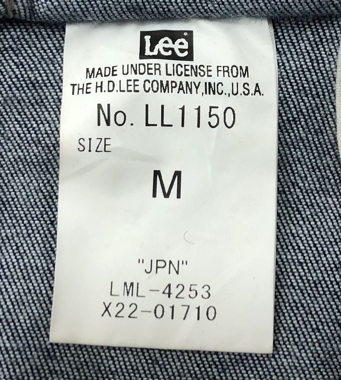 Lee Vintage Union Made Lee Sanforized Shrunk Jumpsuits Size 29" - 16 Thumbnail