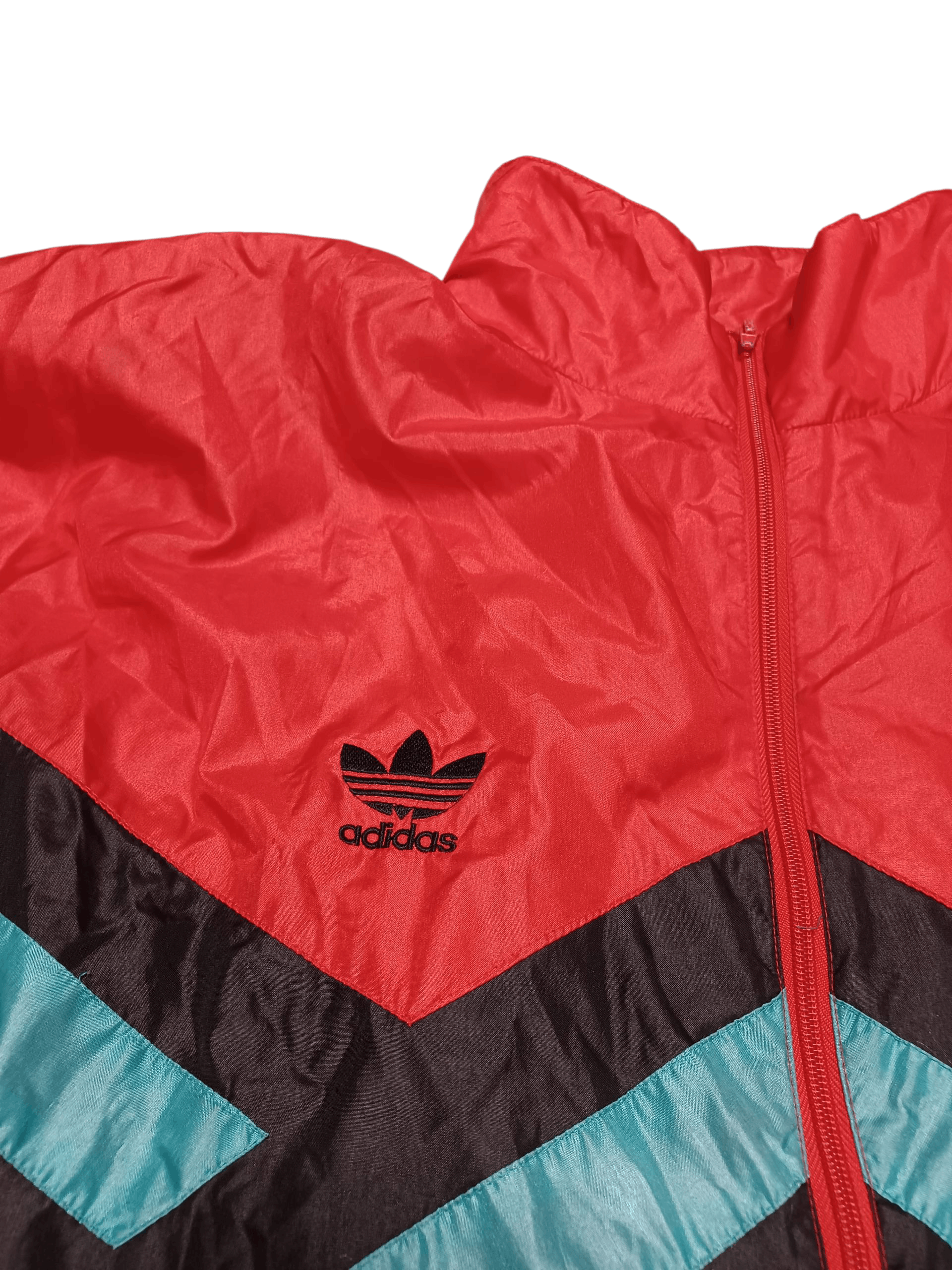 Adidas ADIDAS VINTAGE 90S NYLON TRACK JACKET SPORTSWEAR SOCCER Size US XL / EU 56 / 4 - 2 Thumbnail