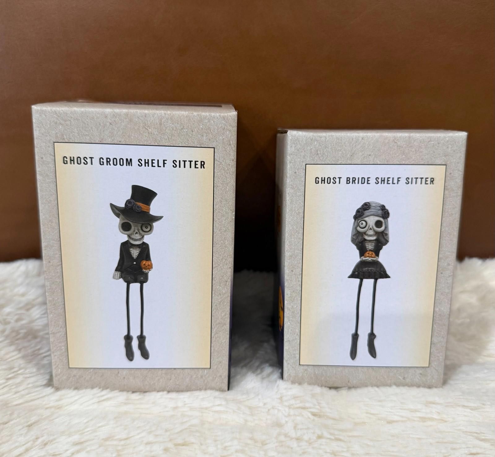 Other Cracker Barrel 2025 Ghost Groom & Bride shelf sitter set Size ONE SIZE - 1 Thumbnail