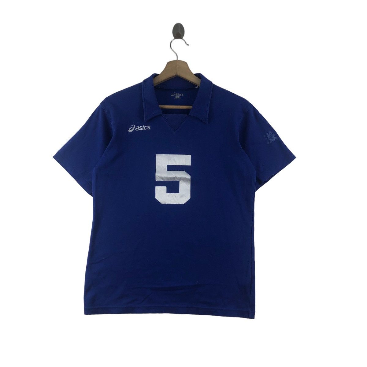 Asics Vintage ASICS x CAT’S Nippon Baseball Jersey Blue Tee Size US L / EU 52-54 / 3 - 2 Thumbnail