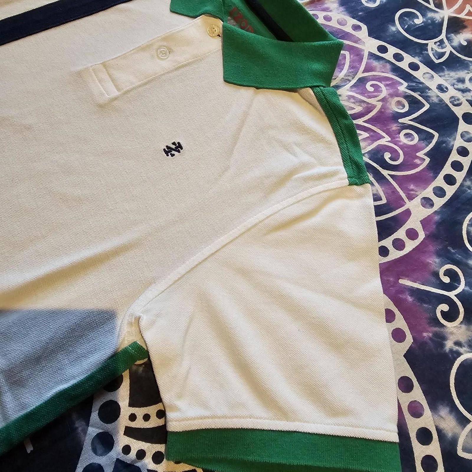 Izod Izod Kid's White and Green XL Polo-shirt Size US XL / EU 56 / 4 - 5 Thumbnail