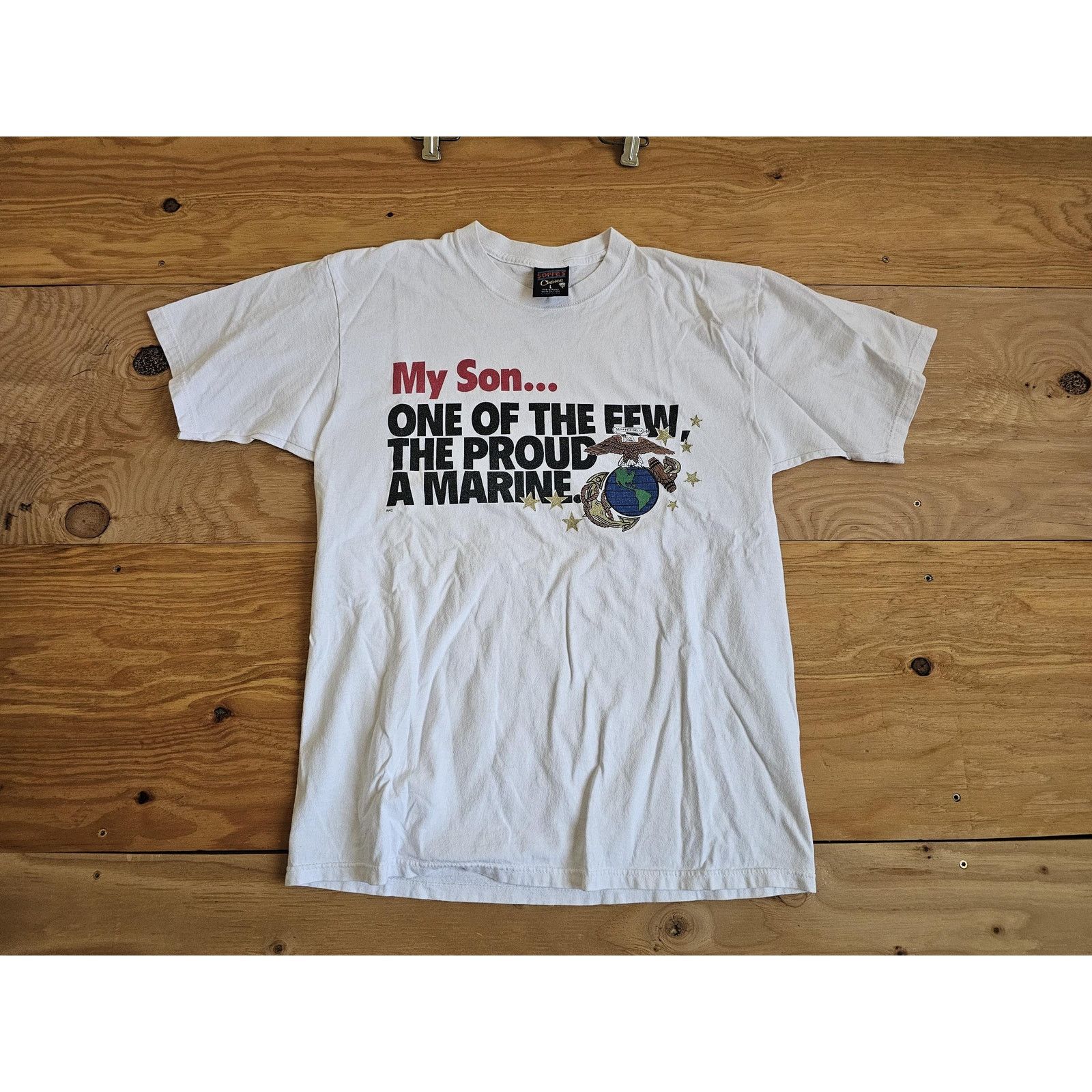 Other 90s My Son One Few The Proud A Marines USMC T-shirt Sz L Size US L / EU 52-54 / 3 - 1 Thumbnail