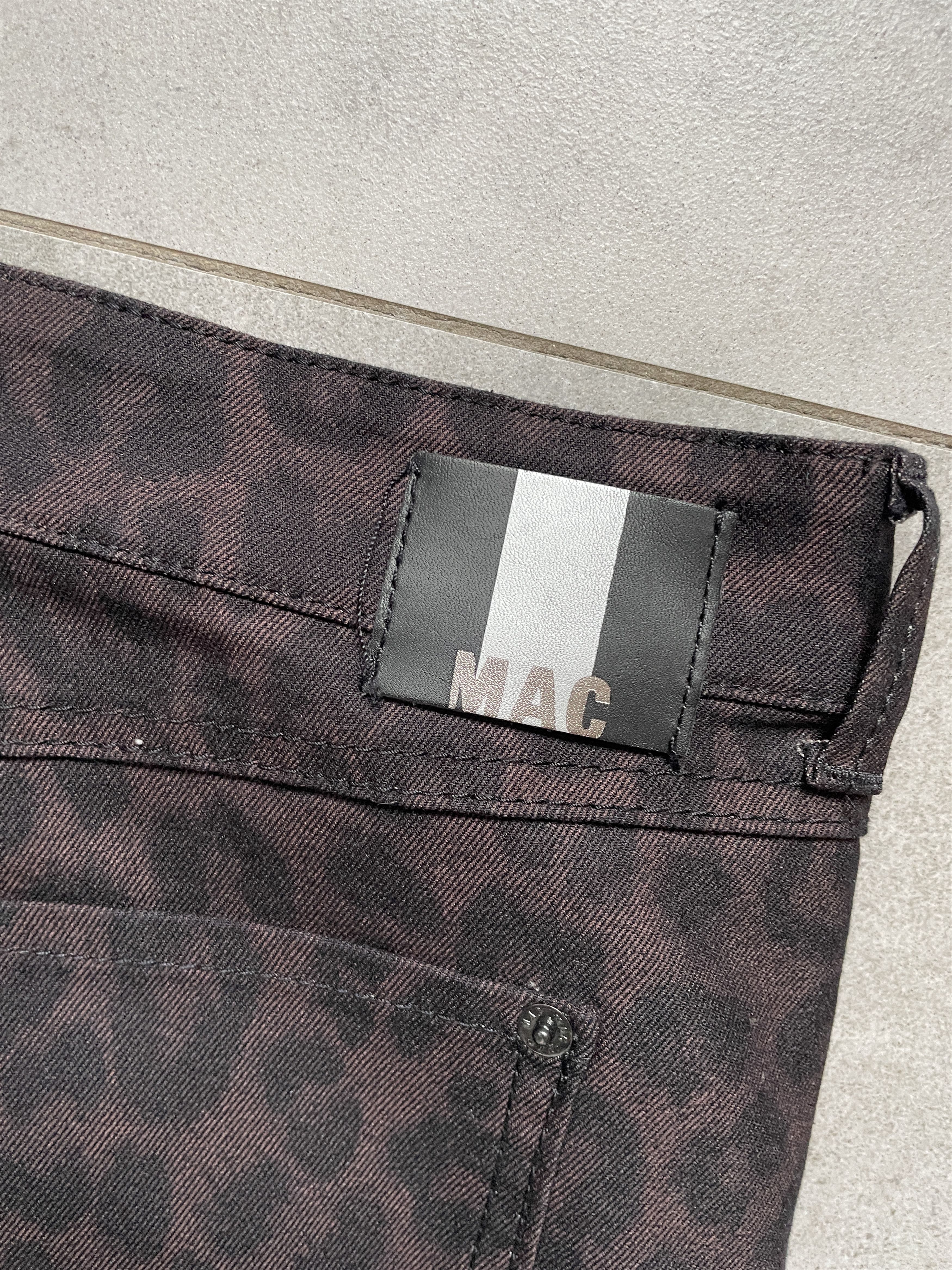 MAC Jeans × Swagger Y2K MAC LEOPARD AOP ALL OVER PRINT SKINNY JEANS HEDI Size US 34 / EU 50 - 3 Thumbnail