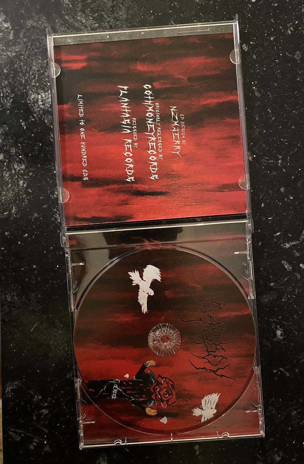 Drain Gang BLACK KRAY AKA SICKBOYRARI & PENTAGRVM - SADBOY CD Size ONE SIZE - 4 Thumbnail