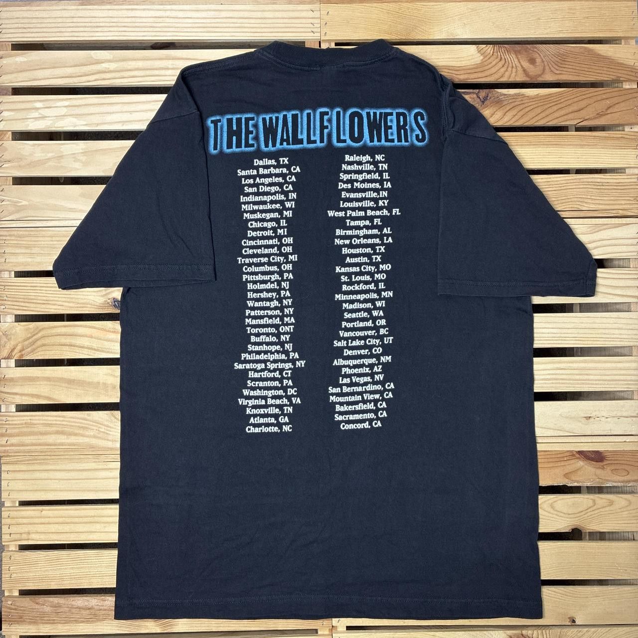 Giant Vintage The Wallflowers Black Band Tee Size XL Size US XL / EU 56 / 4 - 2 Thumbnail