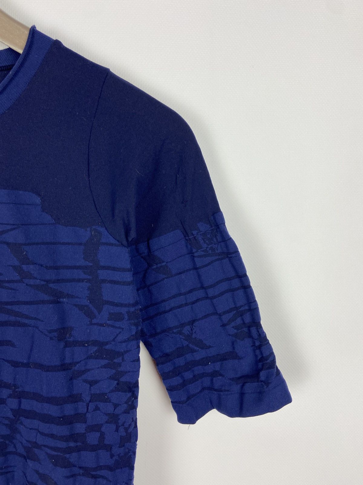 Designer × Marithe + Francois Girbaud Marithe Francois Girbaud Blue Skinny Top T-Shirt Womens Size S / US 4 / IT 40 - 6 Thumbnail