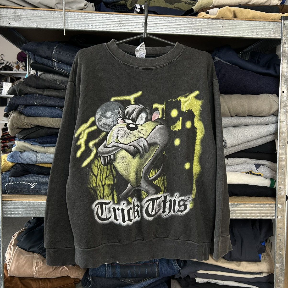 Warner Bros Vintage Looney Tunes Warner Bros 1997 Taz sweatshirt Size US XS / EU 42 / 0 - 1 Thumbnail