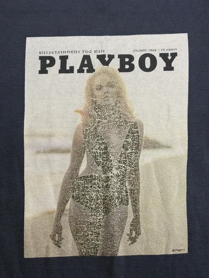 Dolce & Gabbana 2000s Dolce & Gabbana Navy Playboy T-Shirt Size US S / EU 44-46 / 1 - 7 Thumbnail