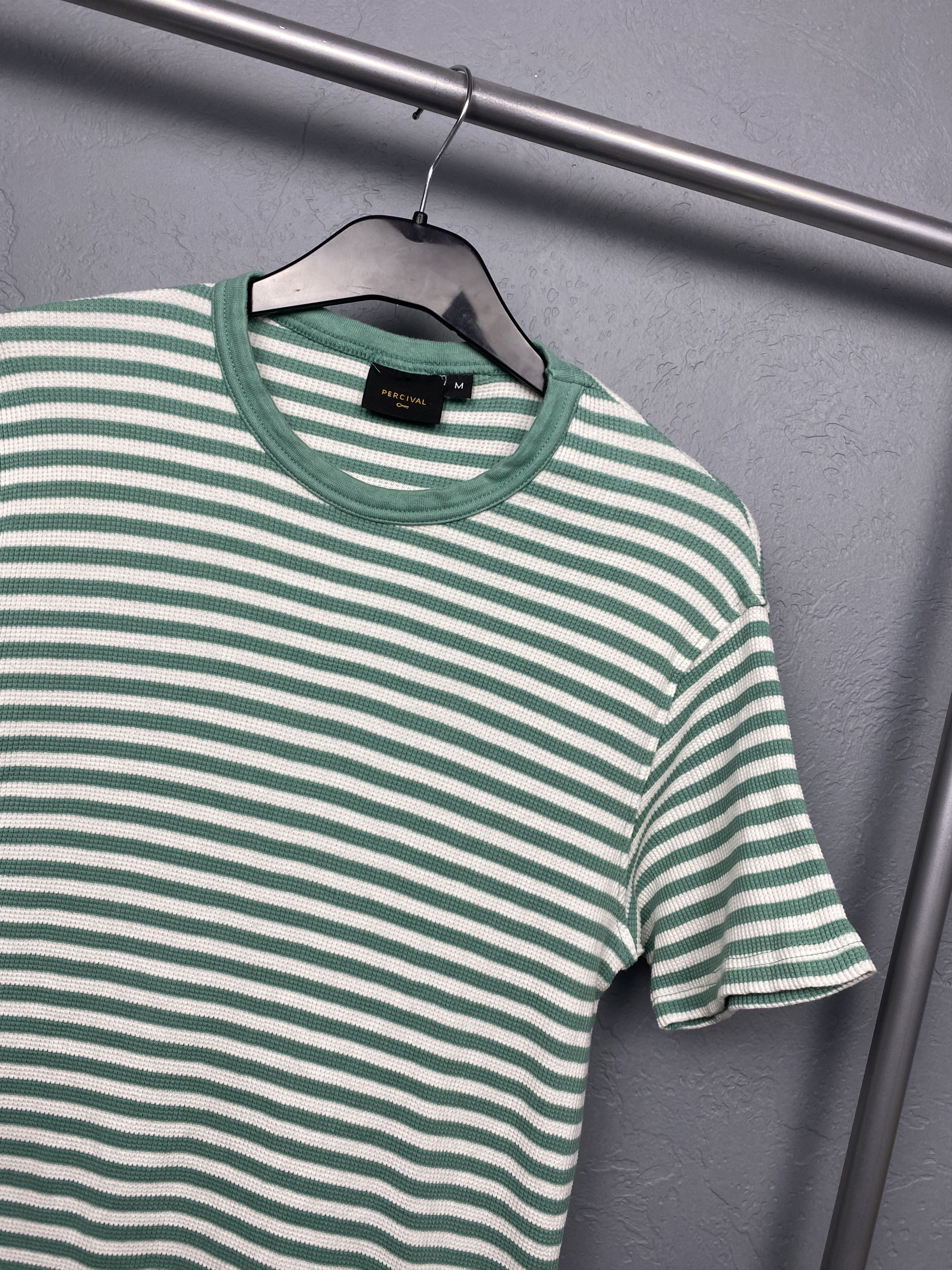 Percival Percival Mens Crew Neck T-Shirt Size US M / EU 48-50 / 2 - 2 Thumbnail