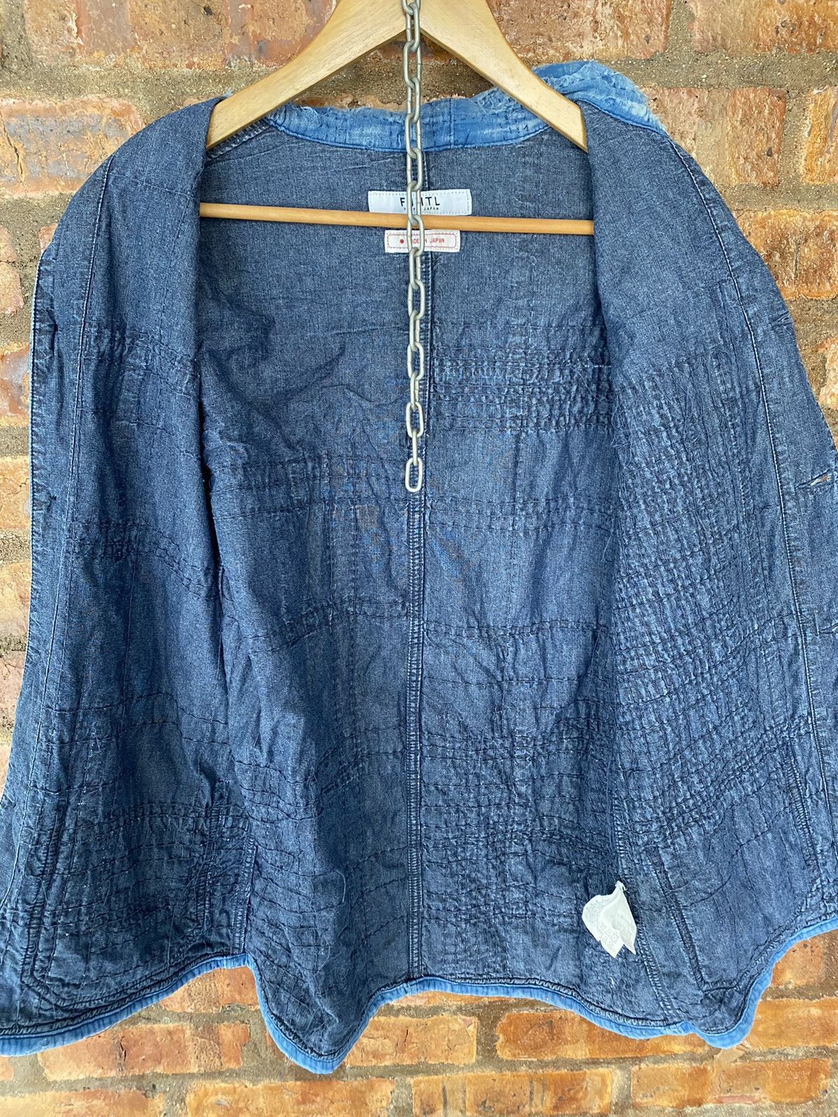 FDMTL Iconic Sashiko Boro Jacket 10 Year Wash Size US L / EU 52-54 / 3 - 22 Thumbnail