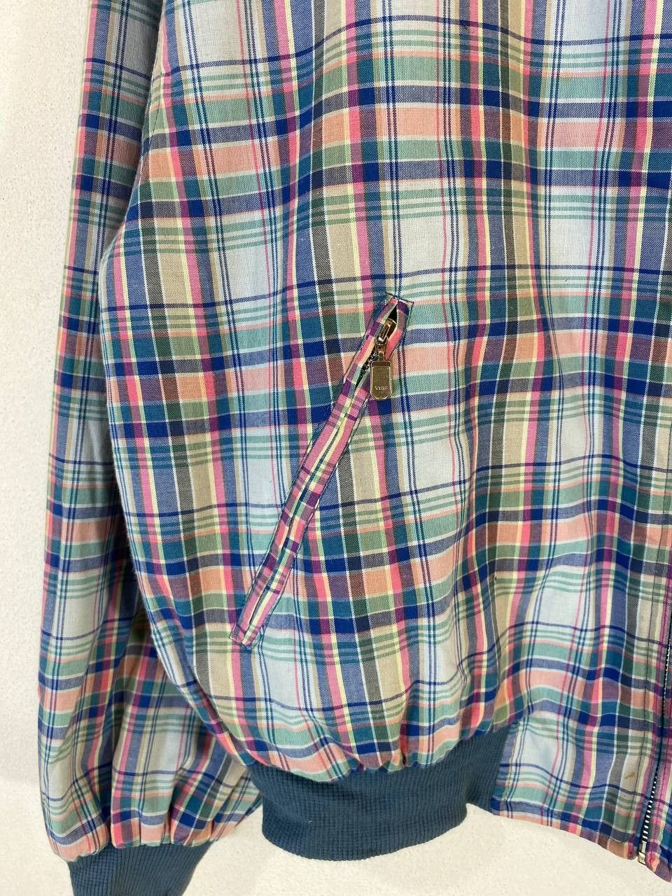 Longchamp vintage longchamp paris jacket checkered design Size US XL / EU 56 / 4 - 3 Thumbnail