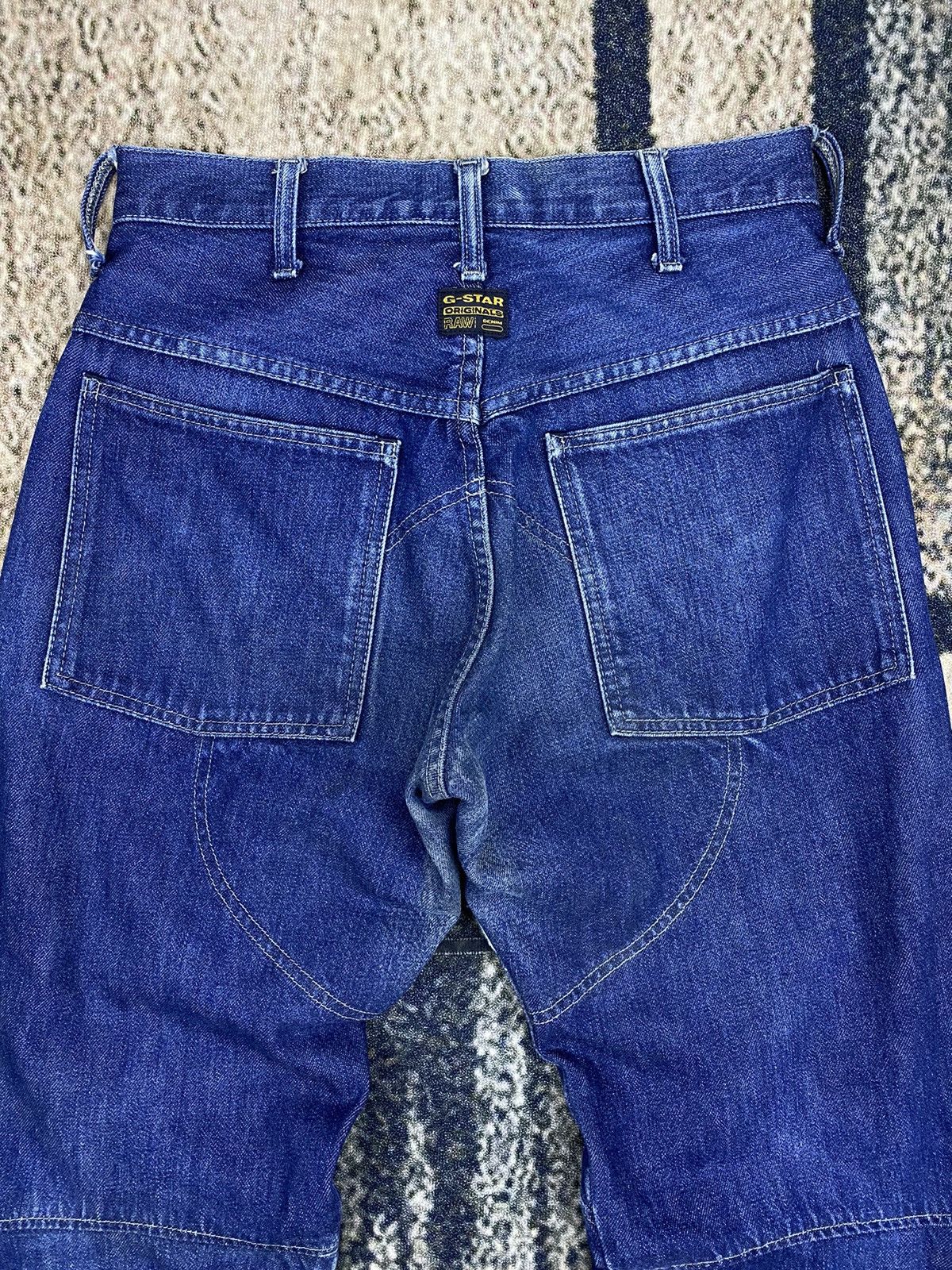 G-Star G-Star Raw Denim Biker Double Knees Jeans Size US 28 / EU 44 - 14 Thumbnail