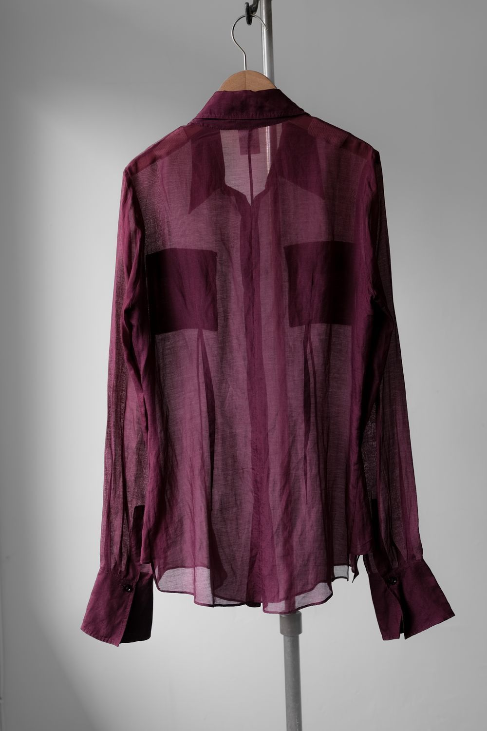 Celine CELINE Cotton / Silk Sheer Shirt Size S / US 4 / IT 40 - 4 Thumbnail