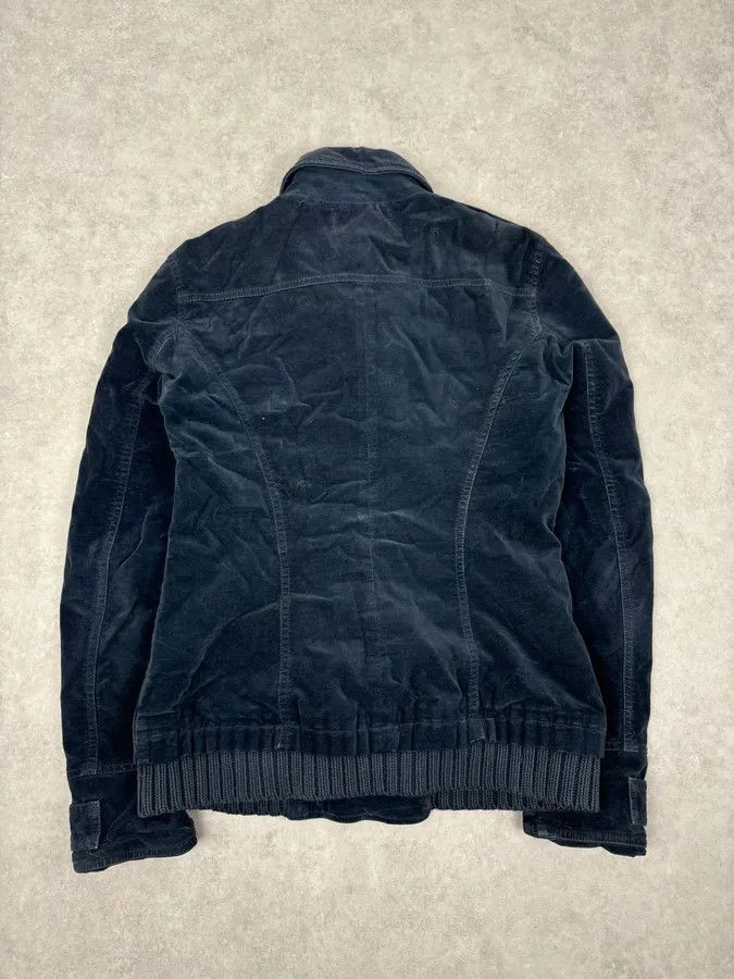 Ann Demeulemeester Ann Demeulemeester Cropped Double Breasted Navy Jacket Size S / US 4 / IT 40 - 5 Thumbnail