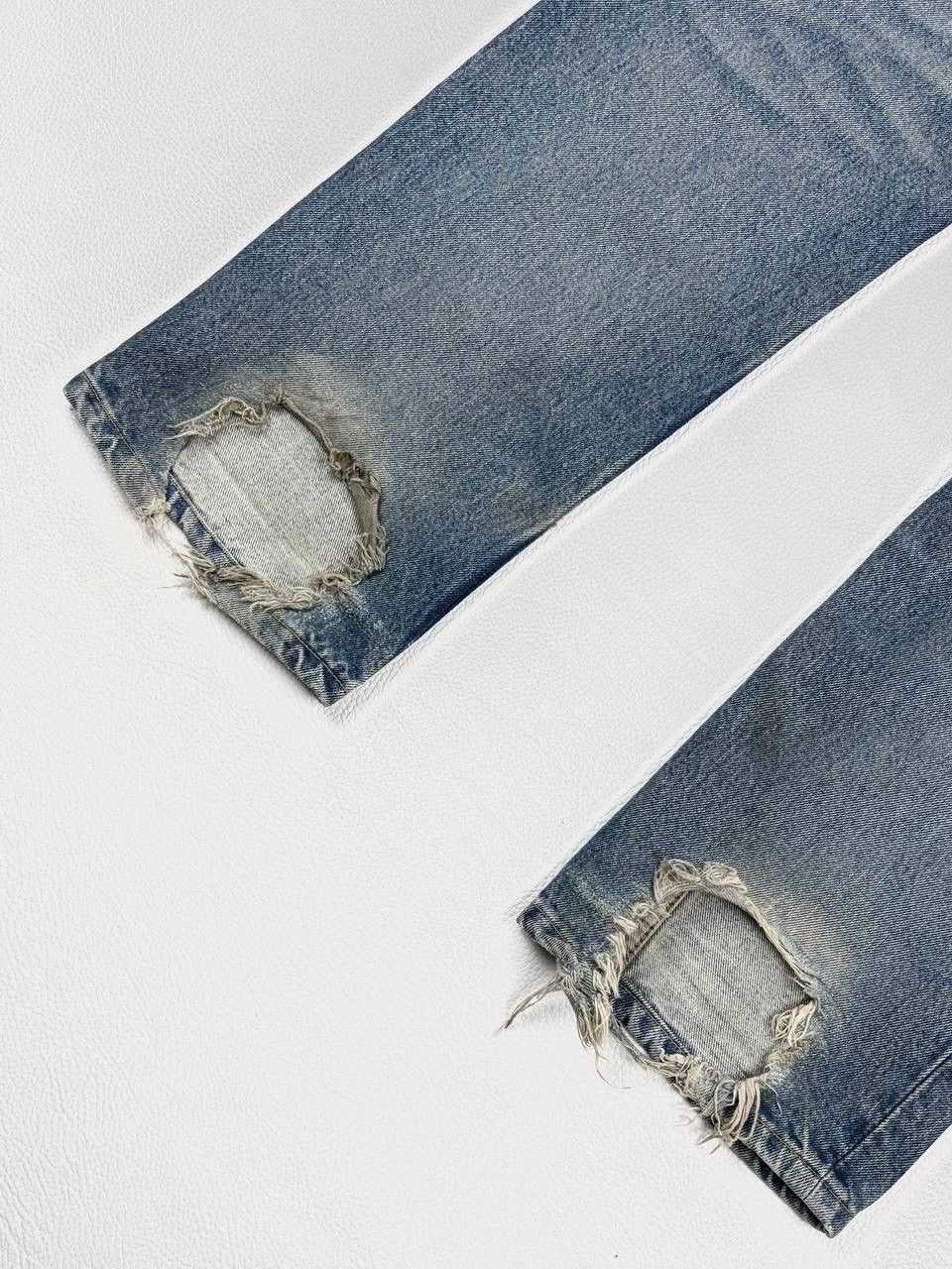 Helmut Lang Helmut Lang 1998 Paint Denim Size US 34 / EU 50 - 5 Thumbnail