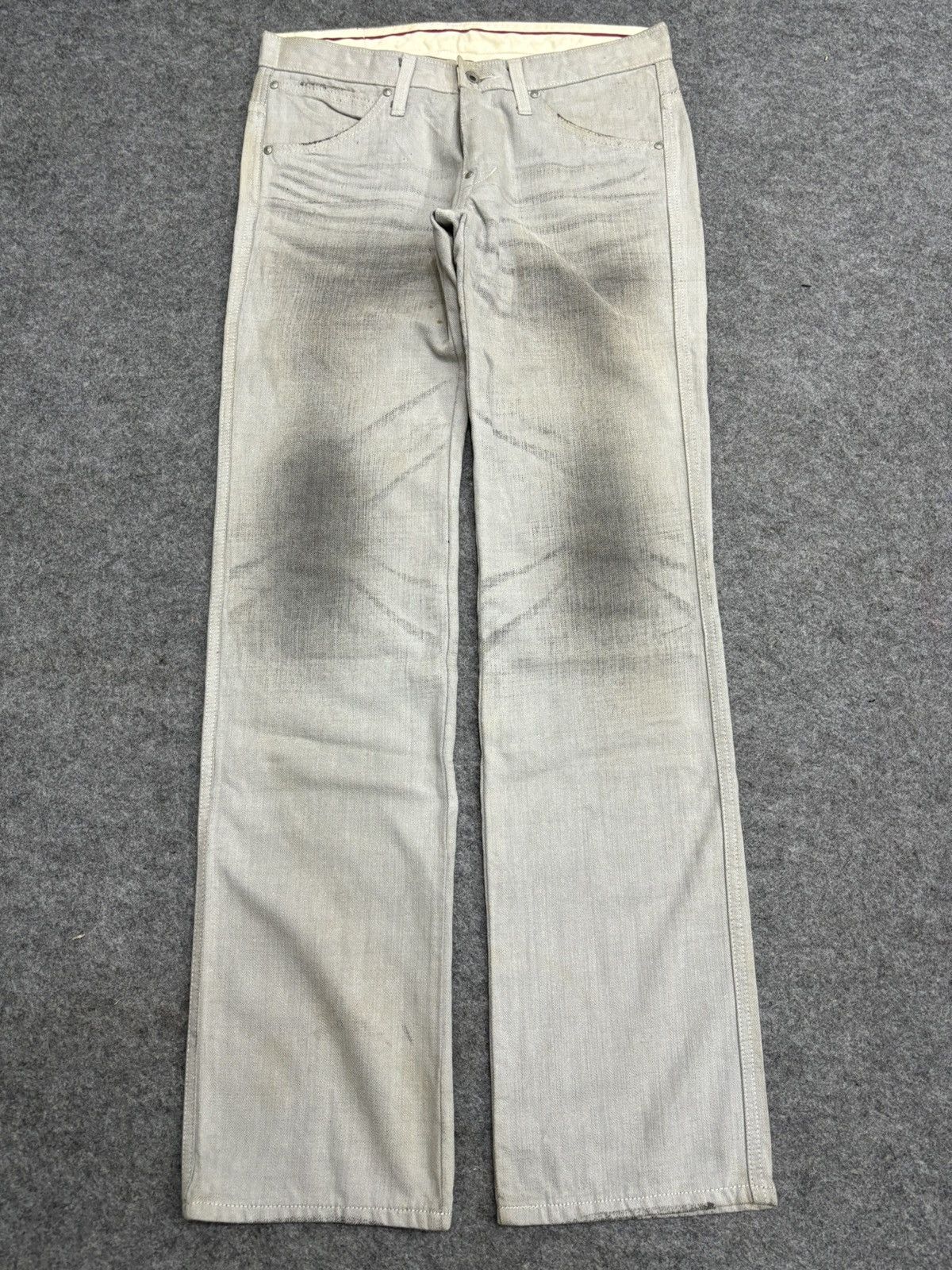 FACTOTUM × Japanese Brand FACTOTUM Japan Special Faded Design Jeans F567 Size US 30 / EU 46 - 21 Thumbnail