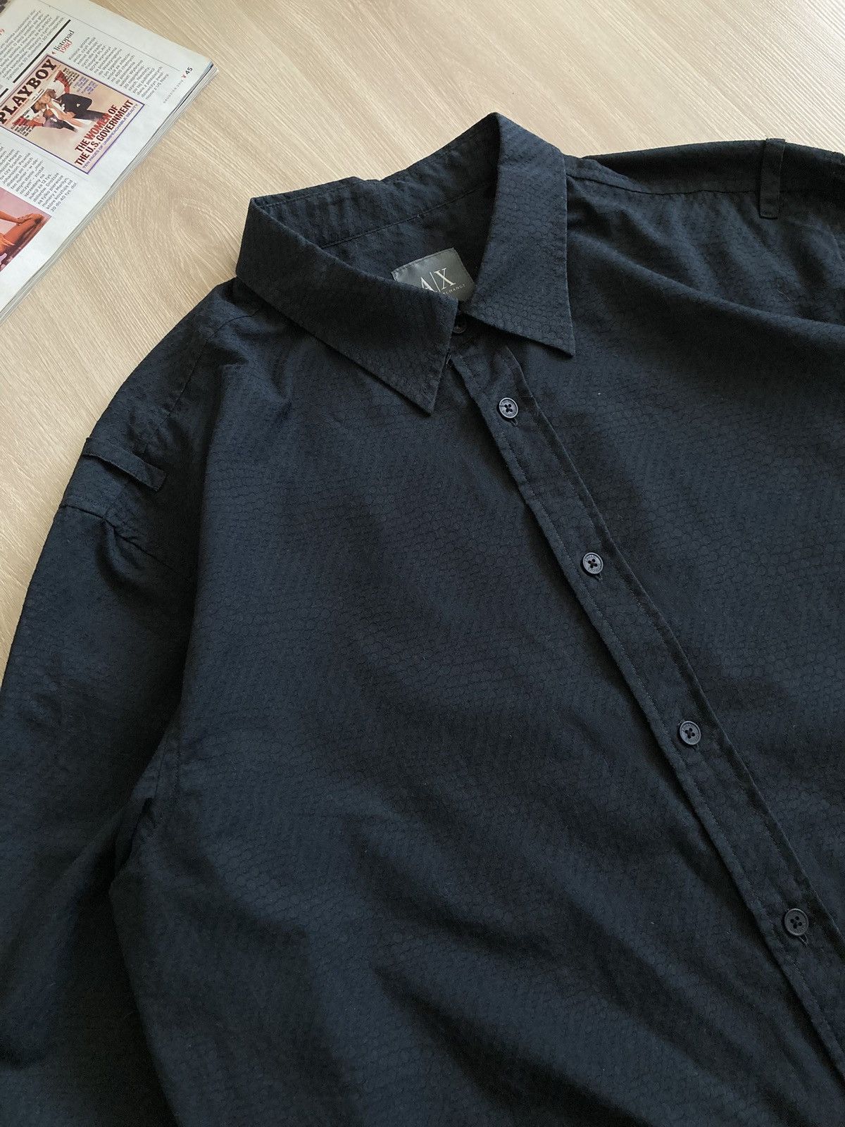 Armani Vintage RARE Armani Light Shirt 90s Size US L / EU 52-54 / 3 - 8 Thumbnail
