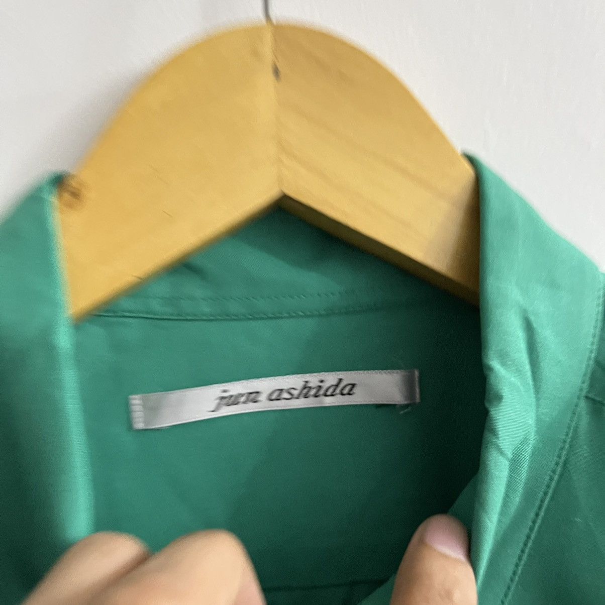 Japanese Brand Jun Ashida - Basic Minimalist Button Up Shirt Size US XL / EU 56 / 4 - 4 Thumbnail