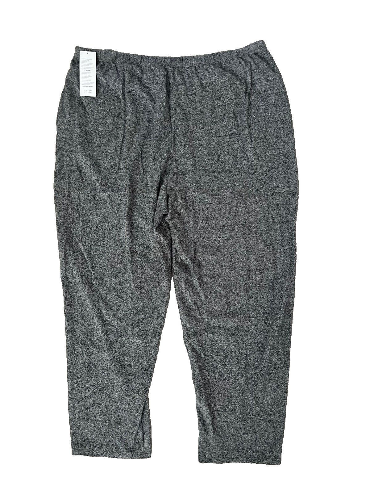 Eileen Fisher Eileen Fisher Organic Cotton Hemp Tapered Pant Ash ( XL ) Size 24" / US 00 / IT 34 - 2 Thumbnail