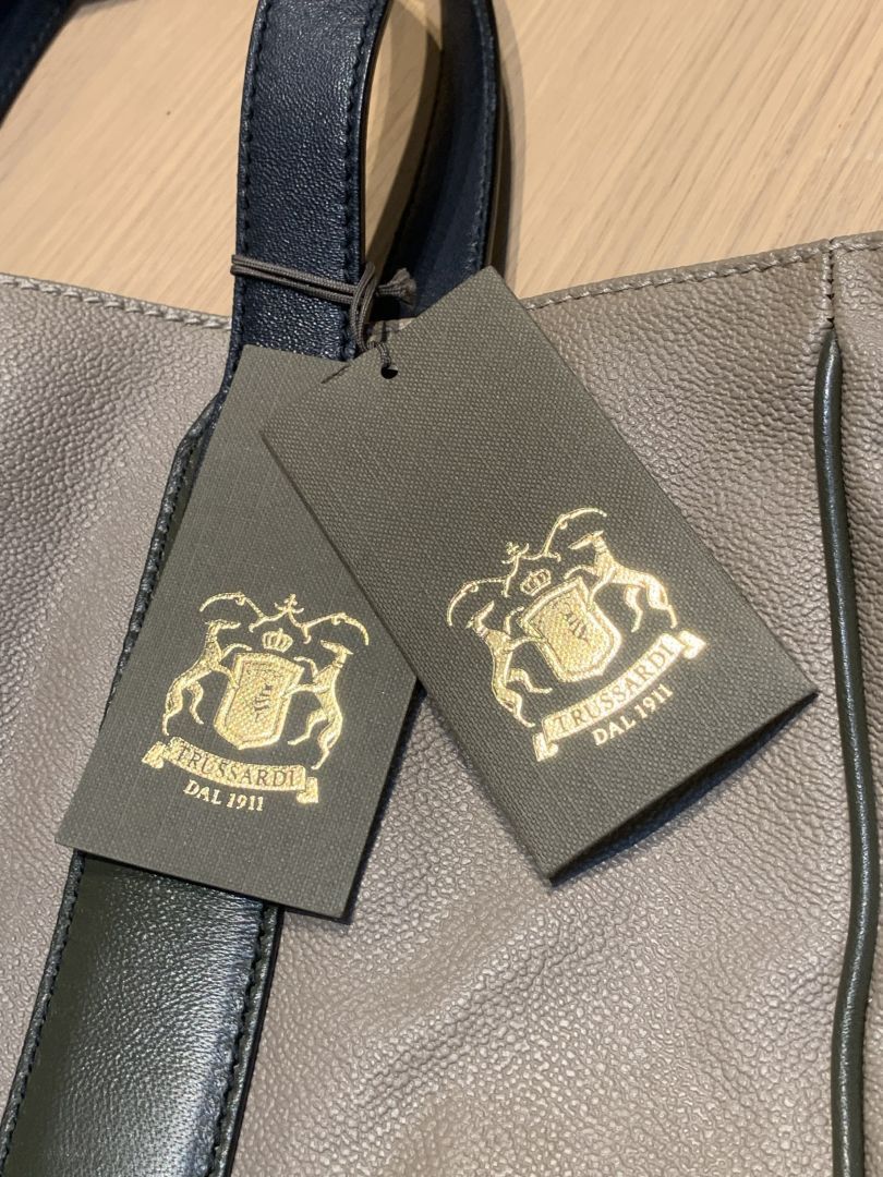 Trussardi Trussardi Crespo + Virginia "Shopping Grande" Tote Bag Size ONE SIZE - 7 Thumbnail