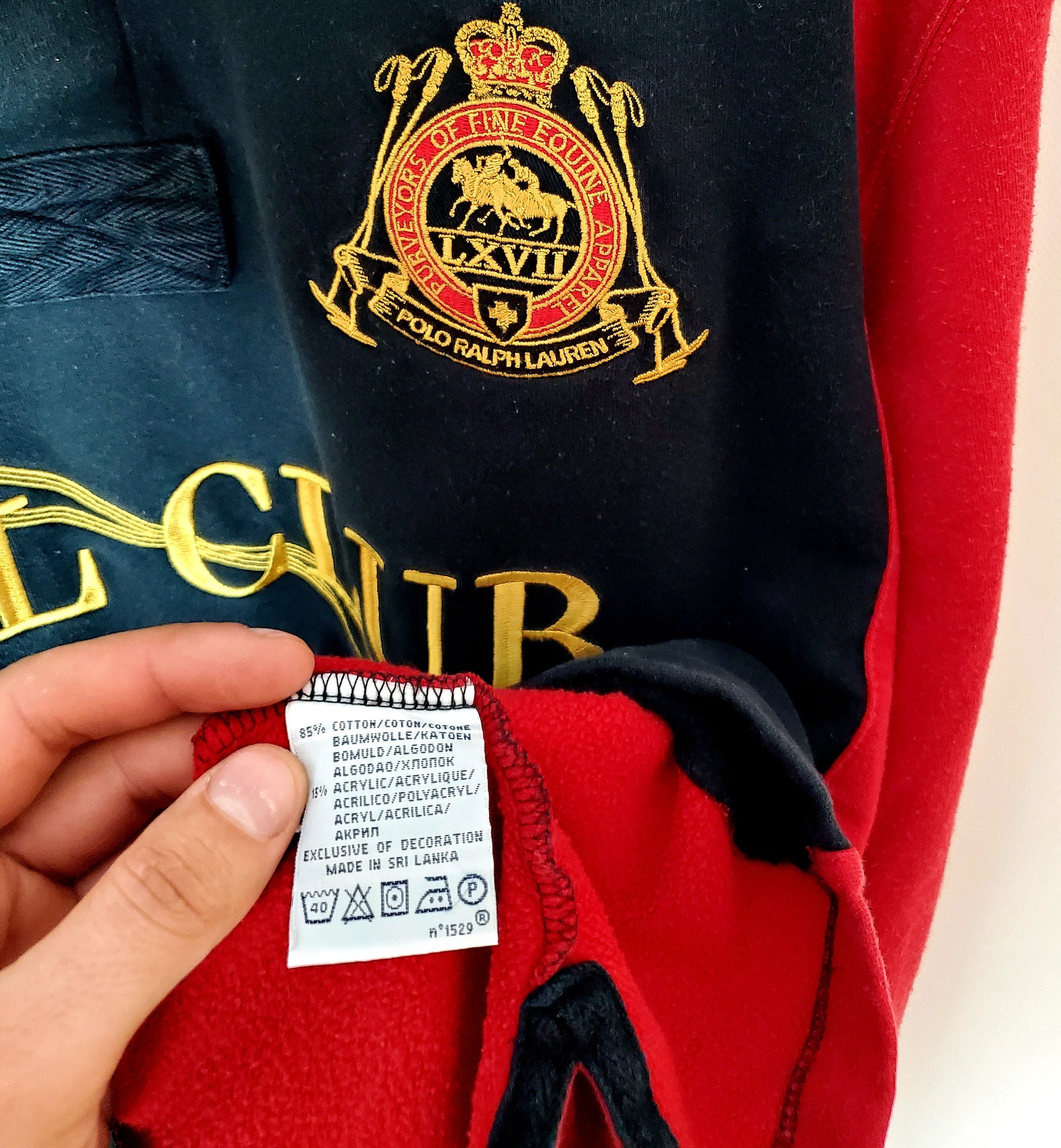 Polo Ralph Lauren × Ralph Lauren × Vintage Polo Ralph Lauren VTG Rugby Big Pony Long Sleeves Rare XXl Size US XXL / EU 58 / 5 - 5 Thumbnail