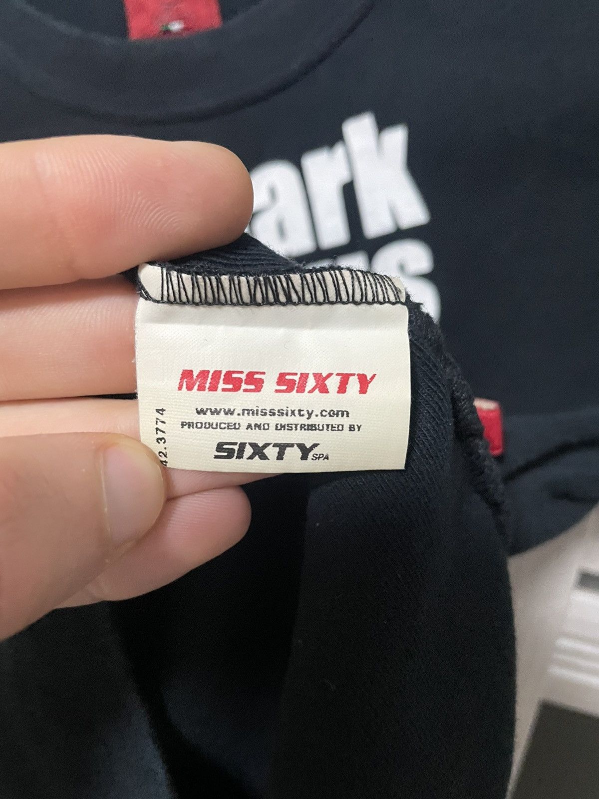 Miss Sixty 2000s Miss Sixty Dark Venus Y2K Shirt Designer Print Hype Size S / US 4 / IT 40 - 11 Thumbnail