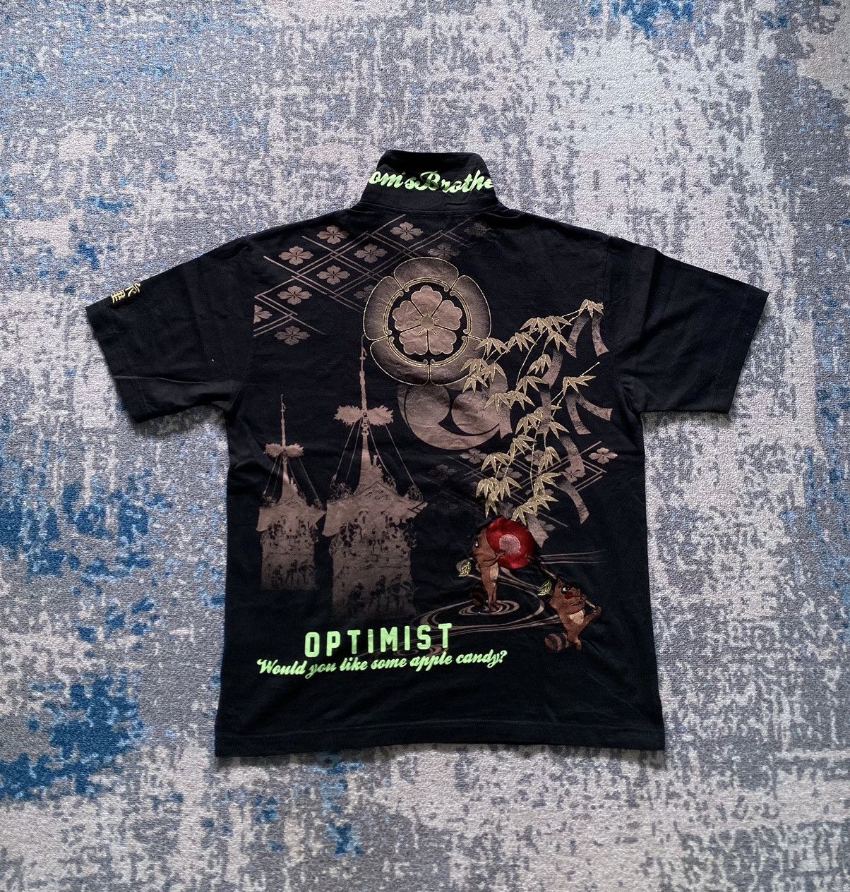 Vintage Japanes Poms Brothers in Black, Men's (Size Xl) — image 2 of 6