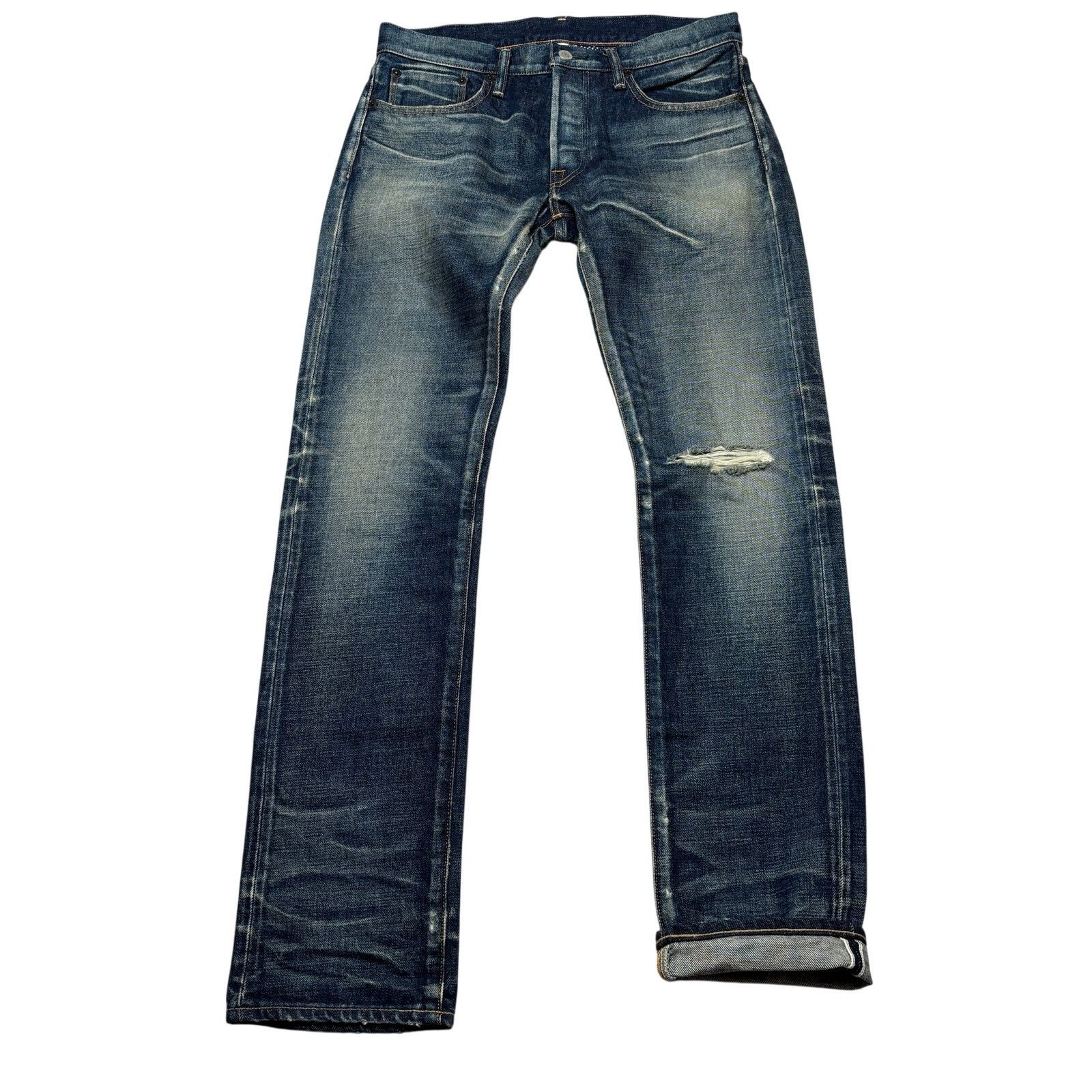 Fabric Brand & Co. Fabric Brand & Co Selvedge Denim Slim Fit Jeans Men's 30x33 Size US 30 / EU 46 - 1 Thumbnail