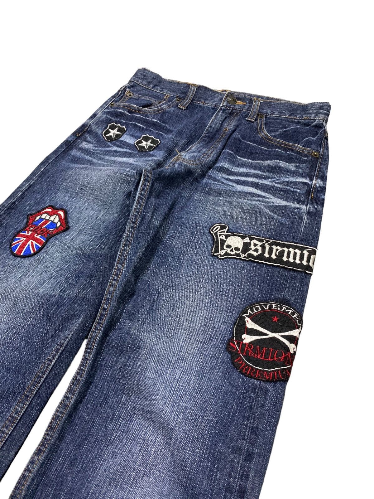 If Six Was Nine Limited Patch Logo Design By Sirmione Denim Size US 26 / EU 42 - 5 Thumbnail