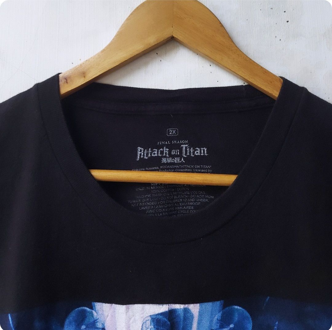 Japanese Brand ATTACK ON TITAN Final Season Tshirt Size US XXL / EU 58 / 5 - 5 Thumbnail