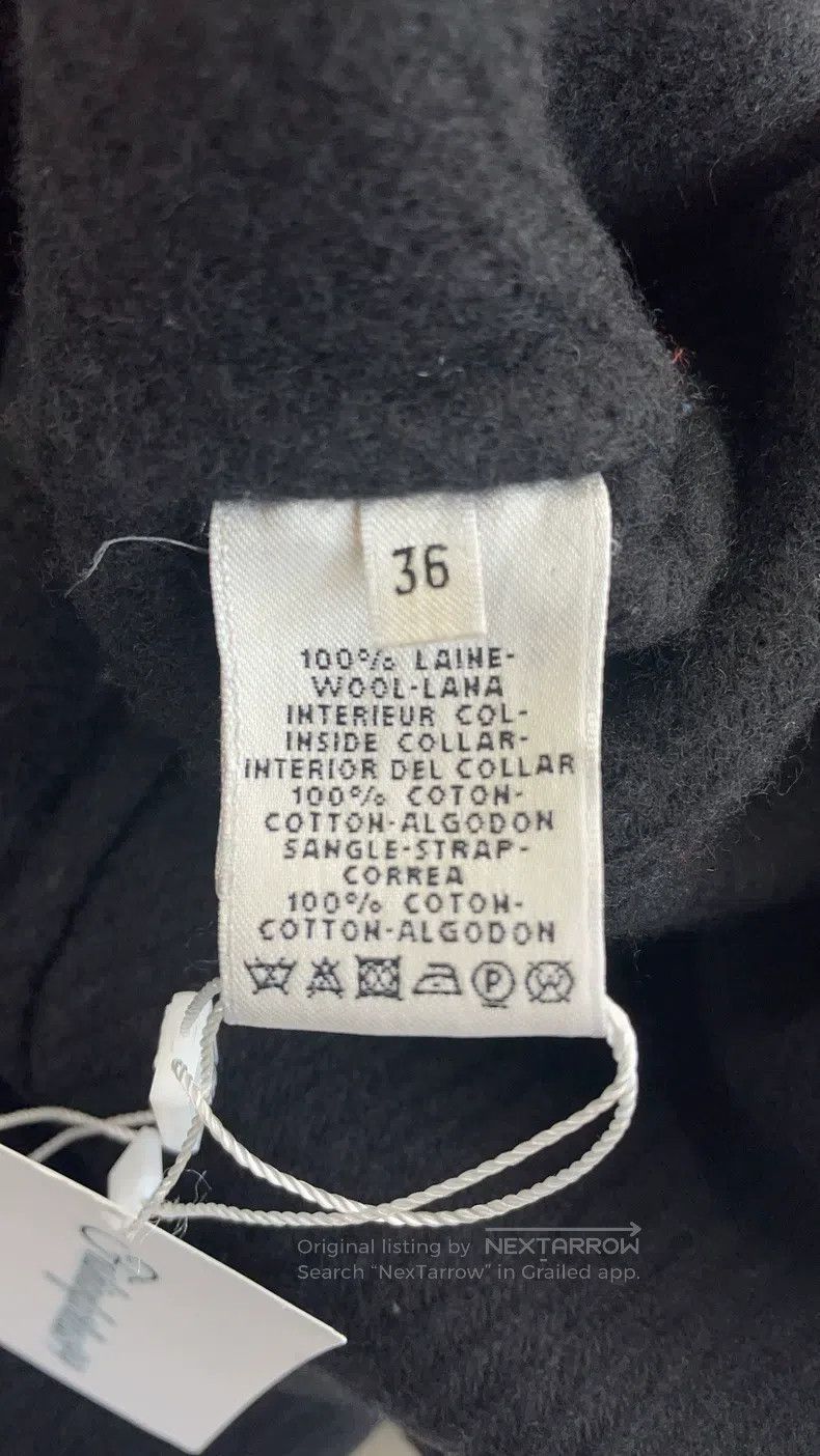 Hermes Hermes Black Lapel Wool Coat Size XS / US 0-2 / IT 36-38 - 4 Thumbnail