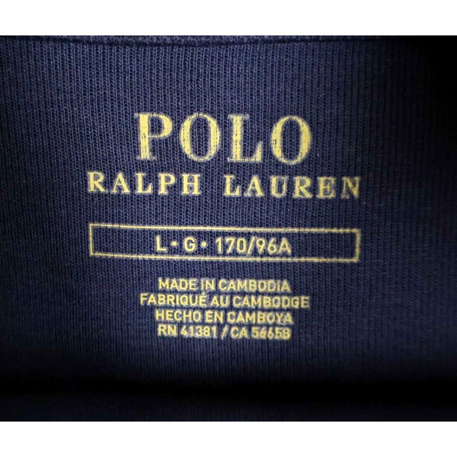 Polo Ralph Lauren Polo Ralph Lauren US Open Jacket Women's Large Dark Blue Cotton Zip Up Tennis Size L / US 10 / IT 46 - 3 Thumbnail