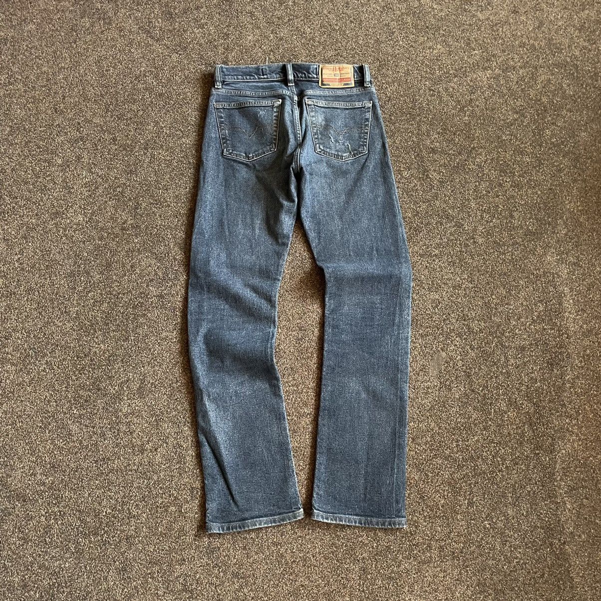 Vintage Vintage Y2K Diesel Jeans Thrashed Faded Grunge Skate Logo 26 Size 26" / US 2 / IT 38 - 5 Thumbnail