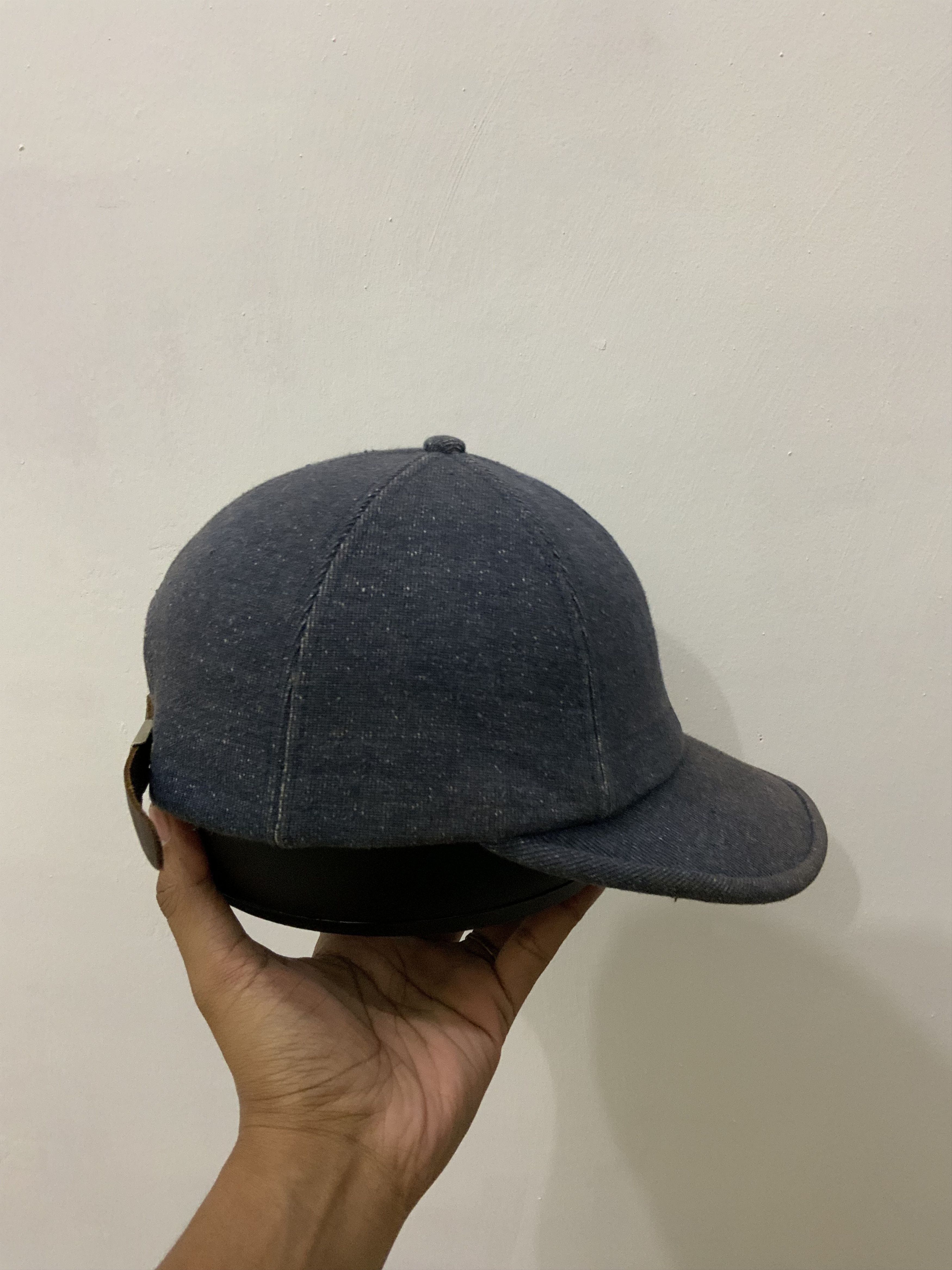 If Only Was True New York Hat & co Indigo Hat Size ONE SIZE - 4 Thumbnail