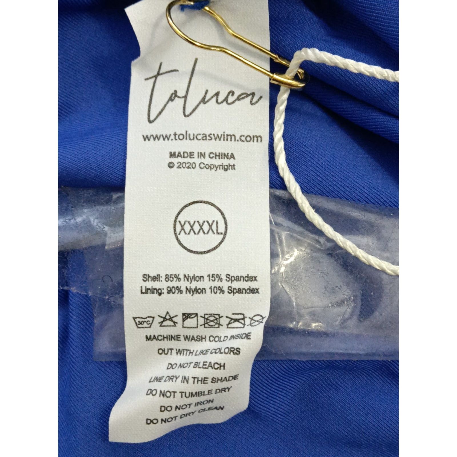 Chanel Toluca Swim Channel Side One Piece Midi Spaghetti Strap Swimsuit 4XL Size ONE SIZE - 5 Thumbnail