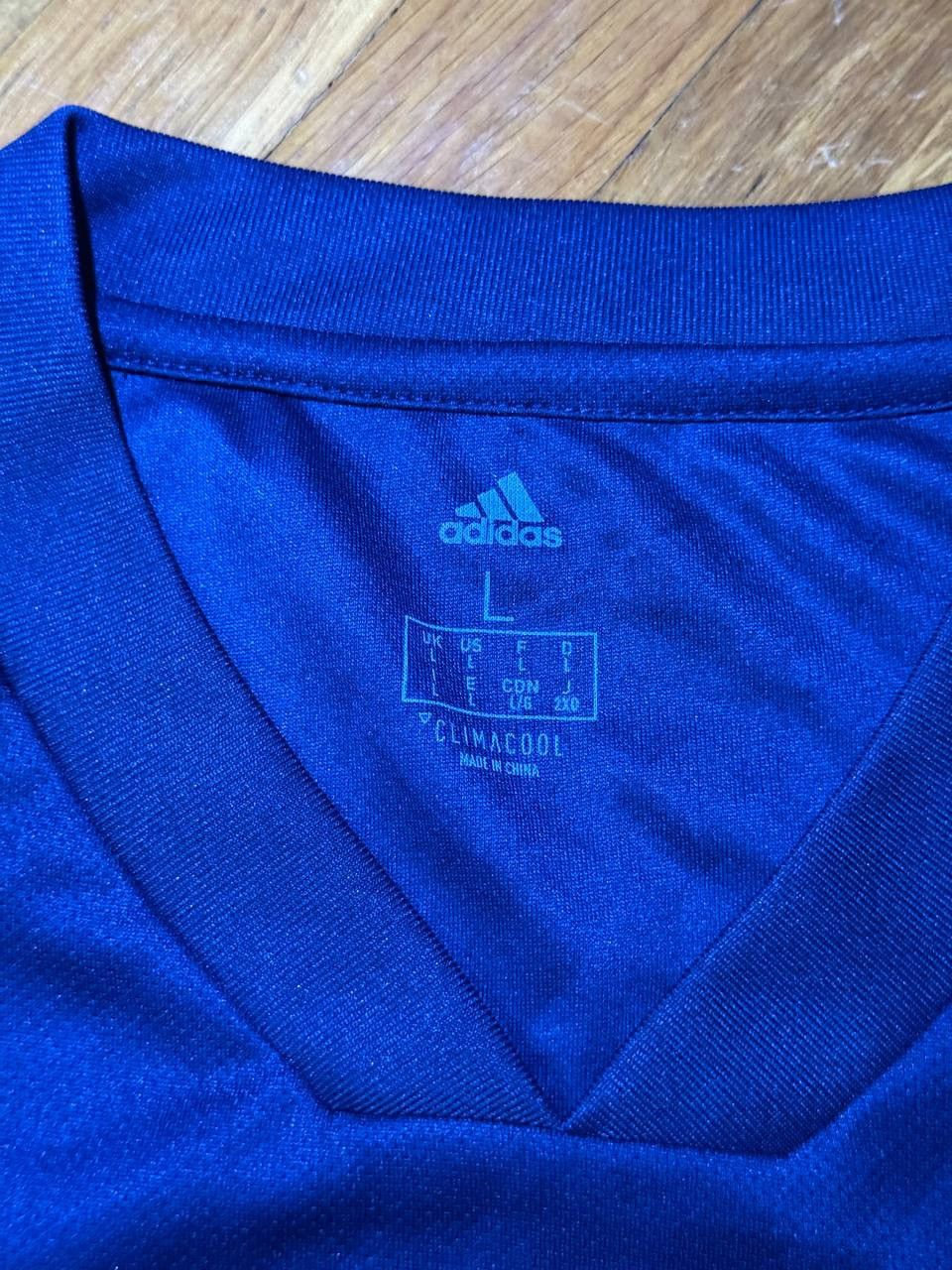 Adidas Adidas Cardiff City FC 2019-2020 training soccer jersey tee Size US L / EU 52-54 / 3 - 4 Thumbnail